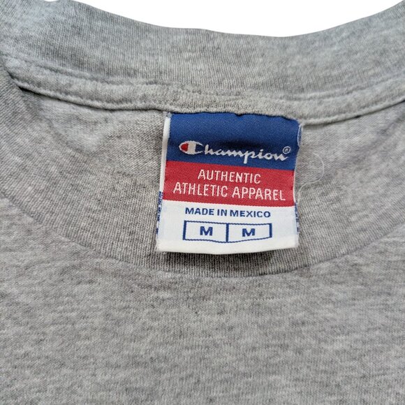 Vintage Y2K Rutgers University Football Shirt Sz M Gray Scarlet Knights Graphic - Picture 3 of 8